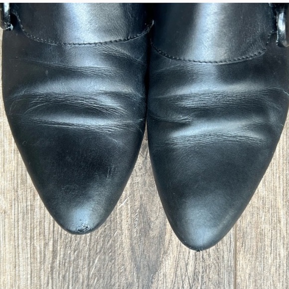 Balenciaga Black Leather Monk Strap Ankle Boots | 38 - Picture 3 of 13